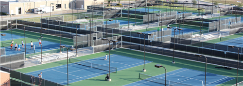 tennis courts 